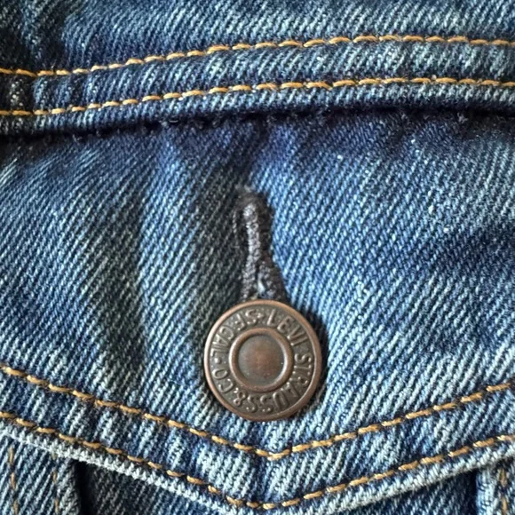 Levi's Men's Blue Denim Jacket - Classic Indigo - Picture 6 of 16